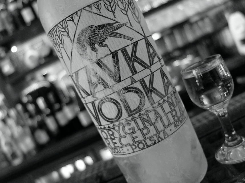 The Luxe Bible Bumper Guide to the Coolest Vodkas Kavka Vodka - a unique blend of rye and wheat spirits, made in Poland using traditional methods