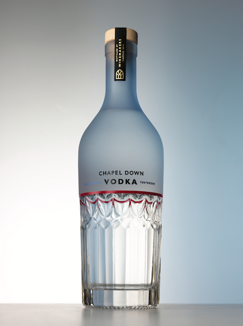 The Luxe Bible Bumper Guide to the Coolest Vodkas Chapel Down Chardonnay Vodka - Distilled Chardonnay grape skins from a single vintage year have been used to produce this limited edition, award-winning vodka