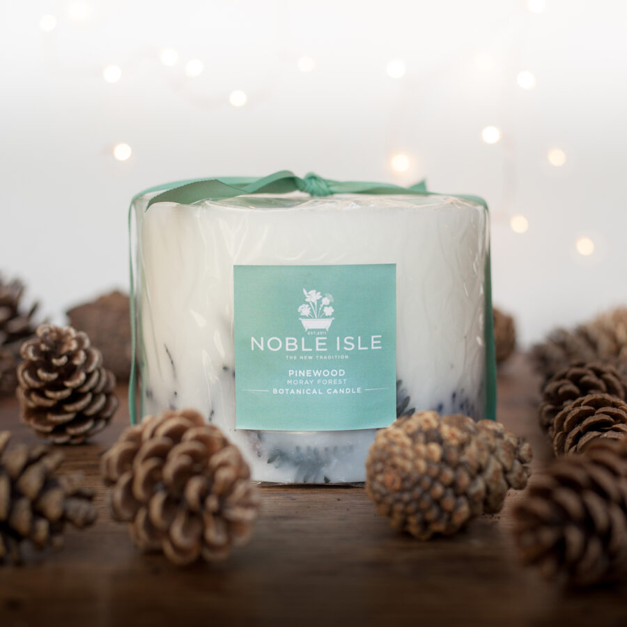 Noble Isle Pinewood botanical candle (£59)