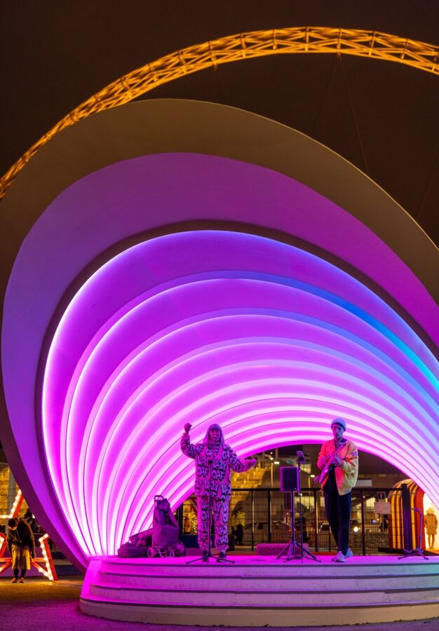 Sound Shell - Photo credit: Chris Winter / Wembley Park