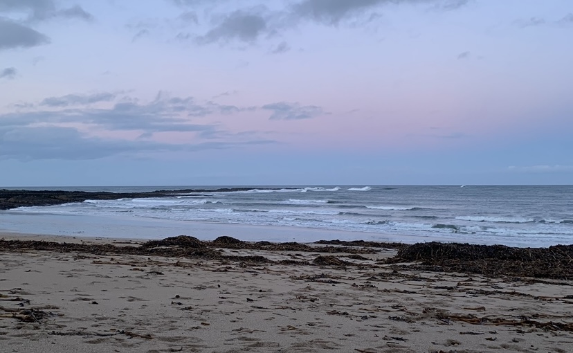 Blow away the cobwebs with a short walk to the beach