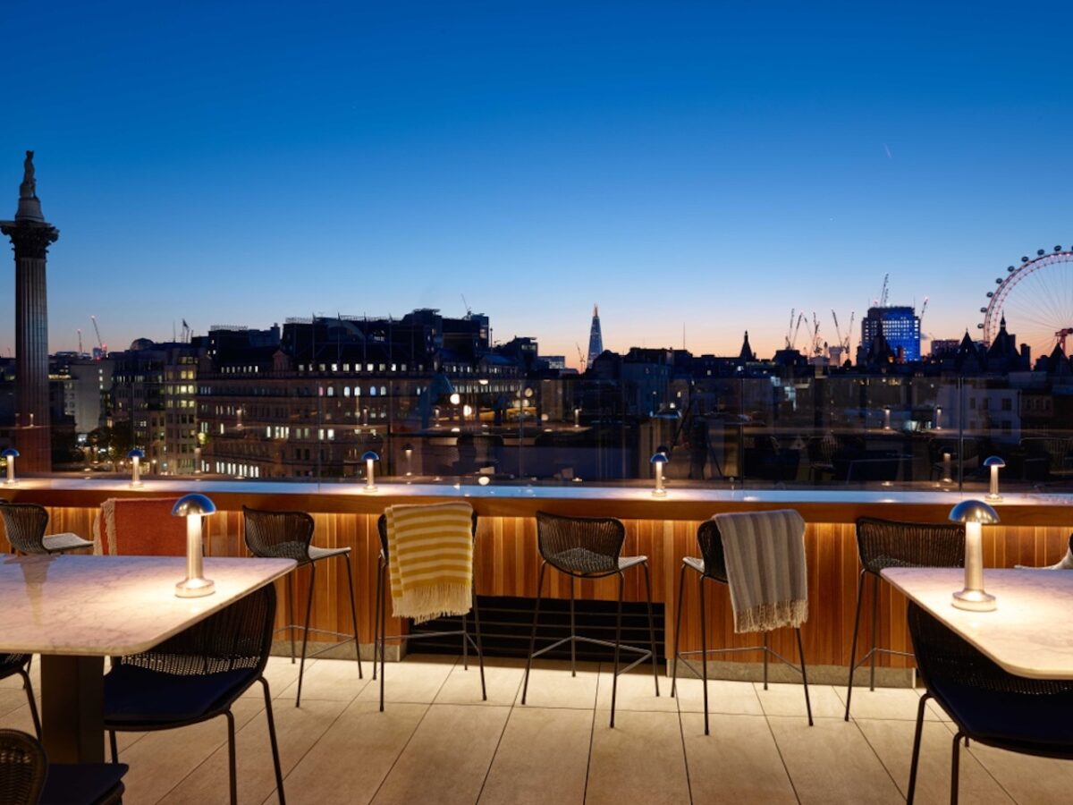 A special menu, fabulous music and THAT view at Trafalgar St. James this Valentine's Day