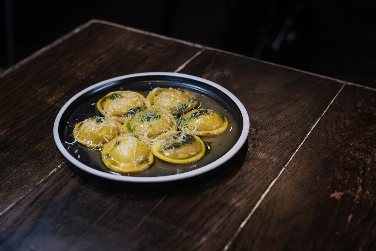 pasta at Officina 00 Fitzrovia