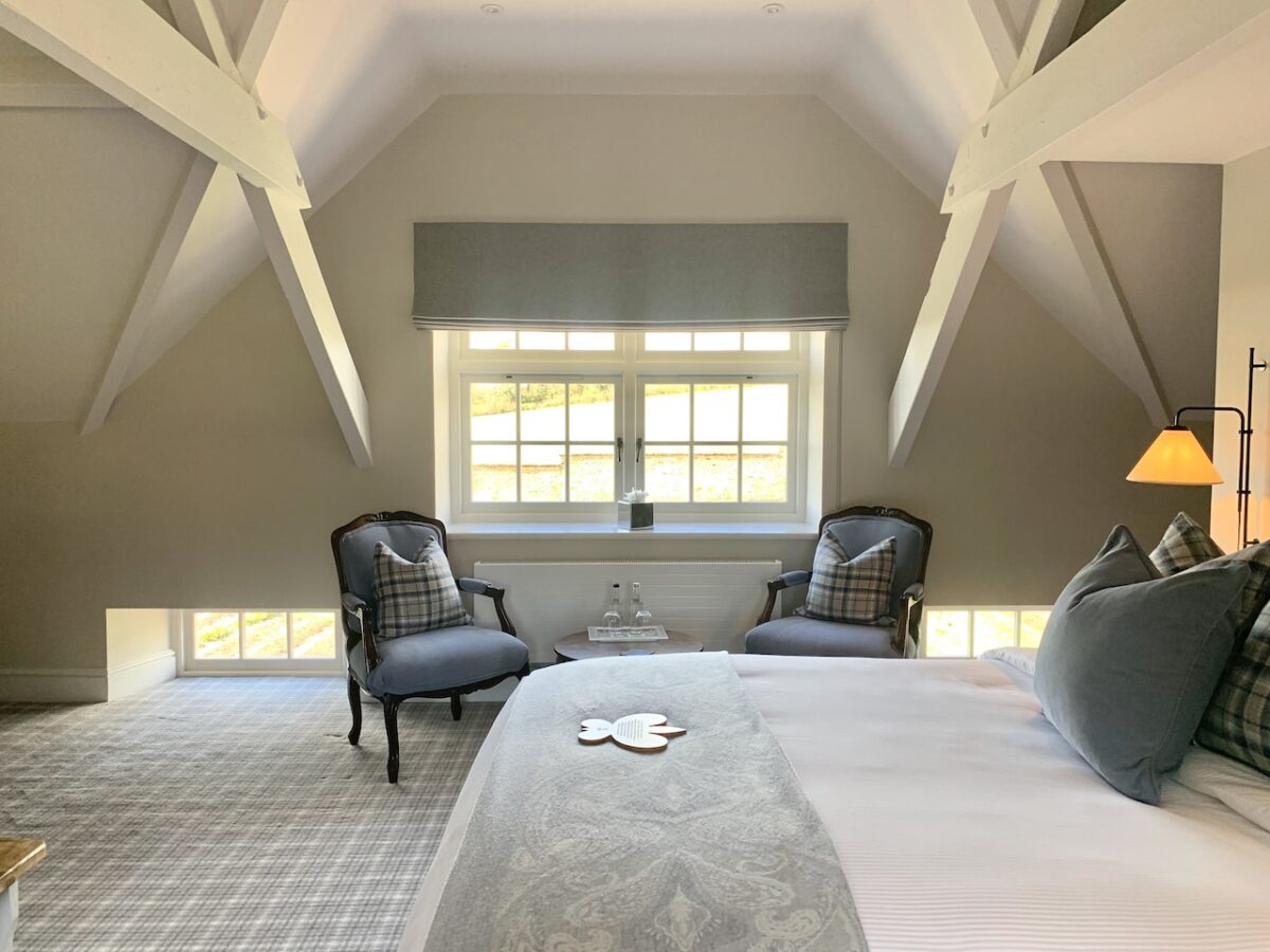 The Stable House bedroom at Farlam Hall - ultimate luxury and comfort