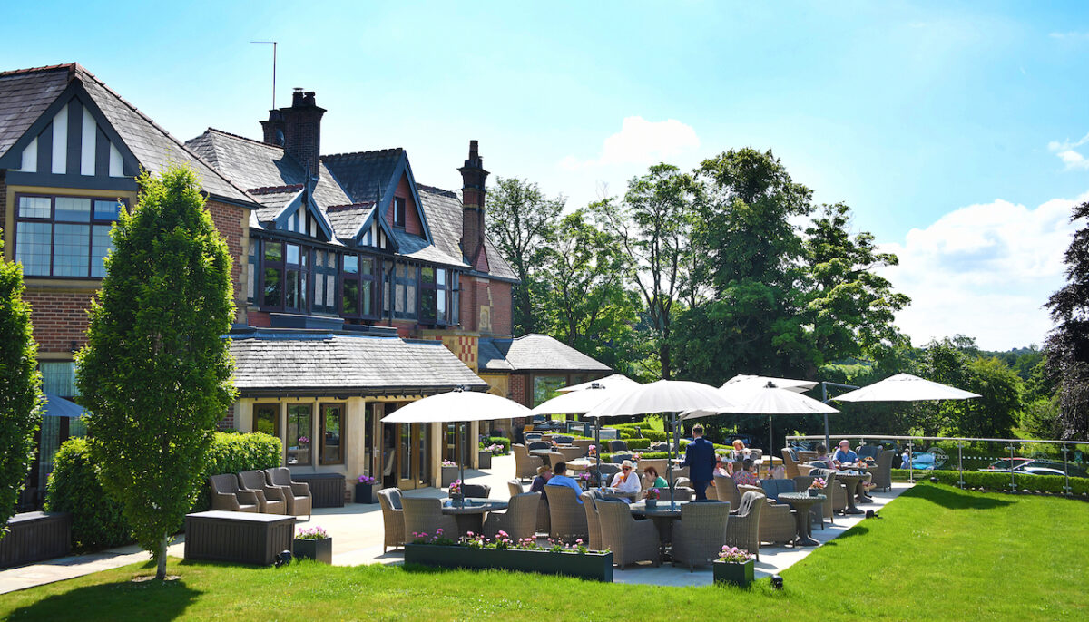 The perfect spot to enjoy fine dining in summer on Northcote's outdoor terrace