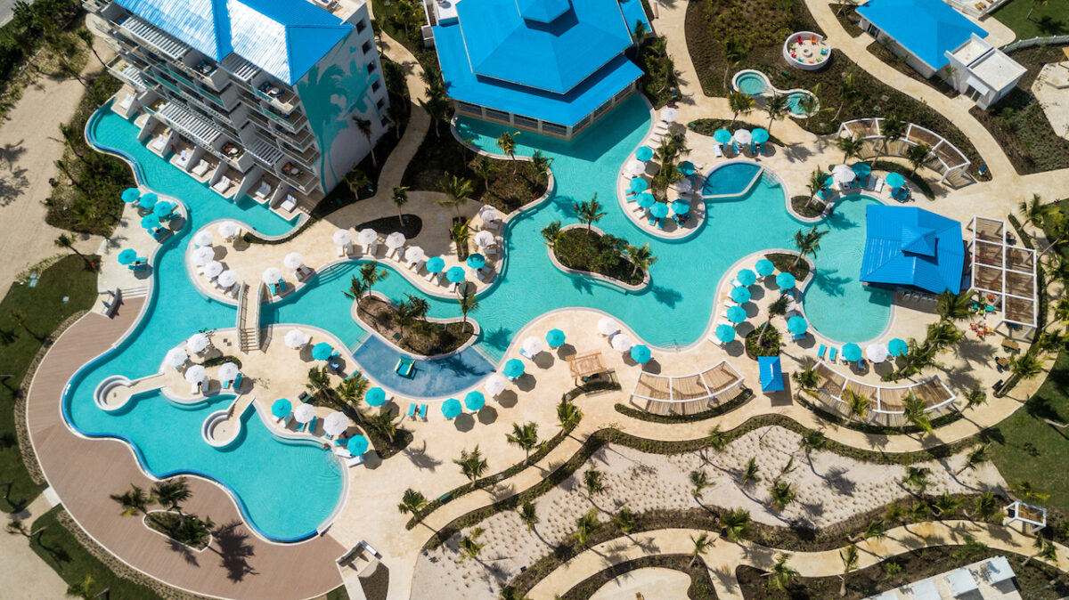 Finding somewhere to swim isn't a problem at Margaritaville Island Reserve Cap Cana!