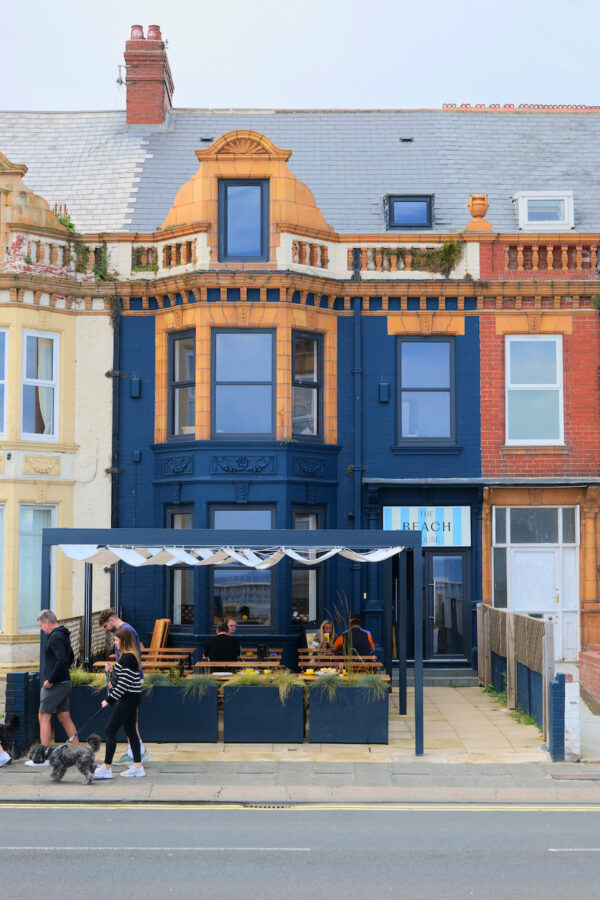 The Beach House Whitley Bay has a brand new upstairs restaurant with sea views and an outdoor terrace