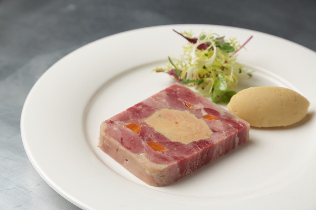 The fixed price menu at 21 offers up a great selection including chunky, meaty terrine to start