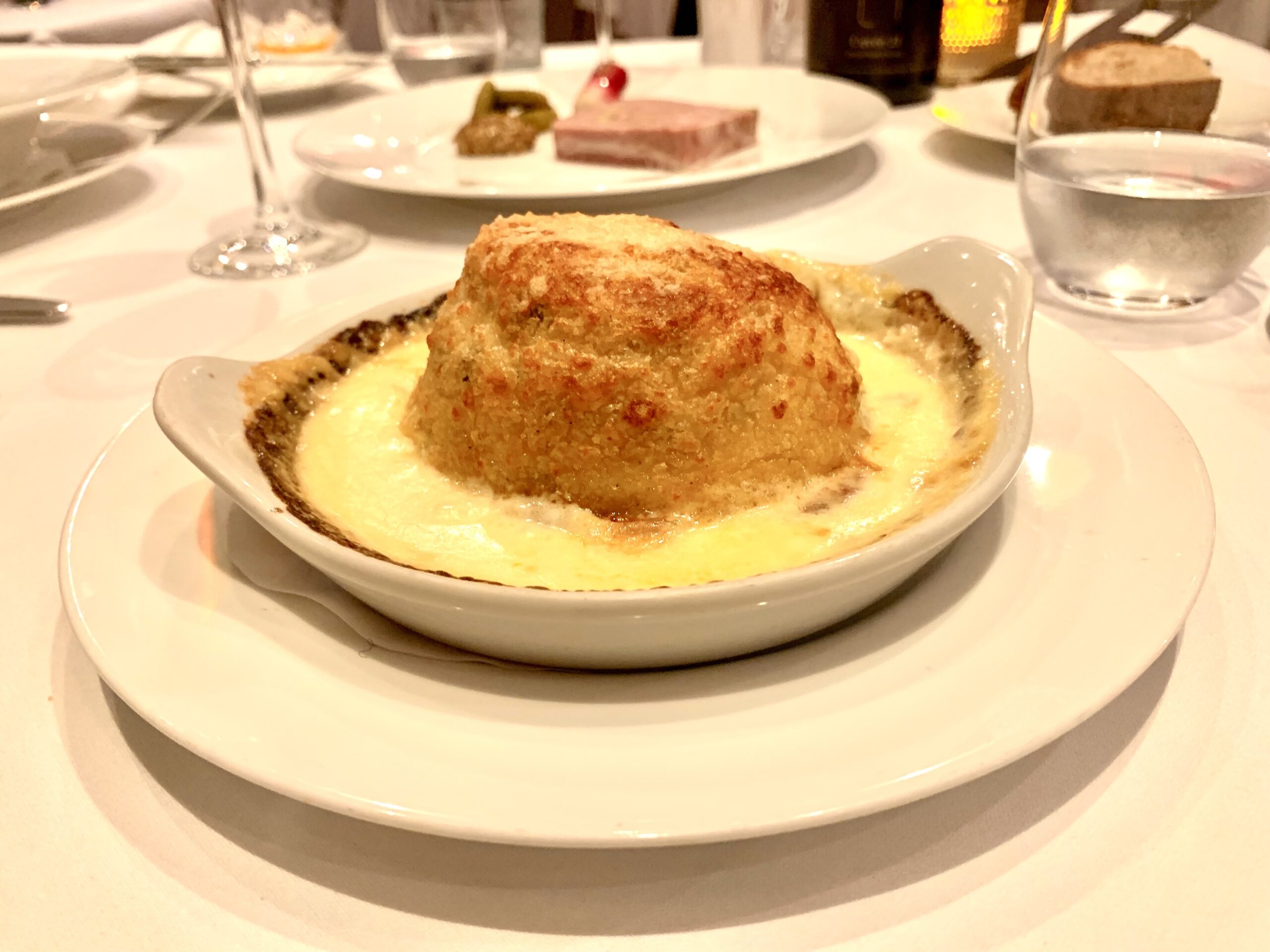 You may need to stray slightly from the fixed price menu, but only for the divine Cheese Souffle!