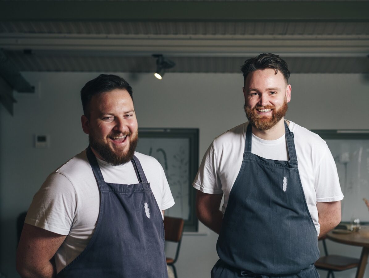 Chef Patron Cal Byerley & Head Chef Ian Waller who's Restaurant Pine is now featured on La Liste (Photo Credit: Joe Taylor Photography)