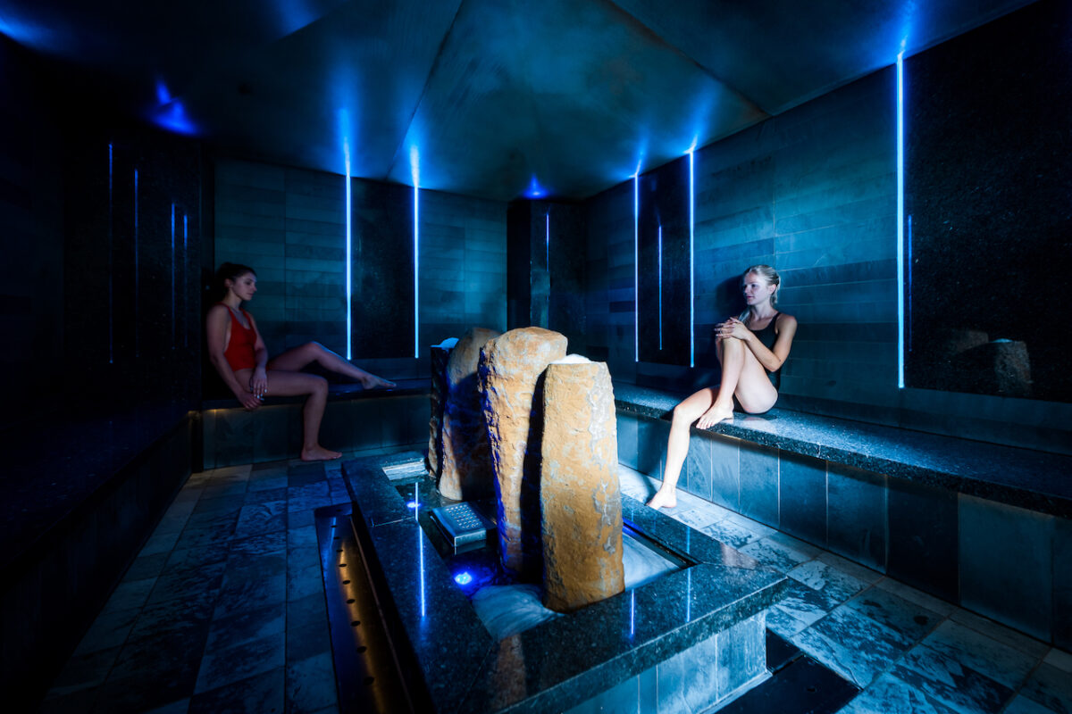 Volcanic Salt Room at Ragdale Hall Spa