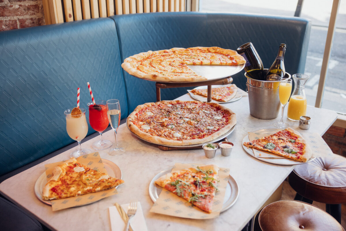 20 inch pizzas on the menu Twenty Twenty's bottomless brunch