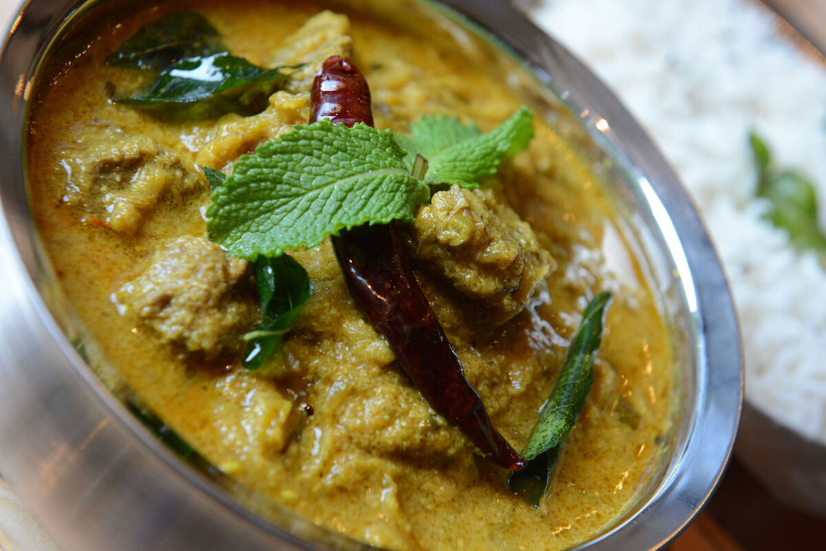 Fragrant aromatic authentic curries 