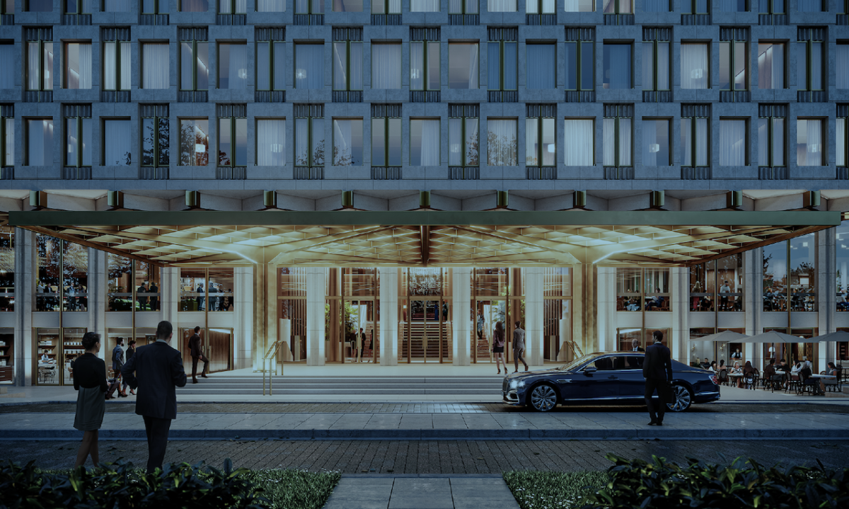 Set to open in Summer 2025, The Chancery Rosewood will occupy the former US Embassy building