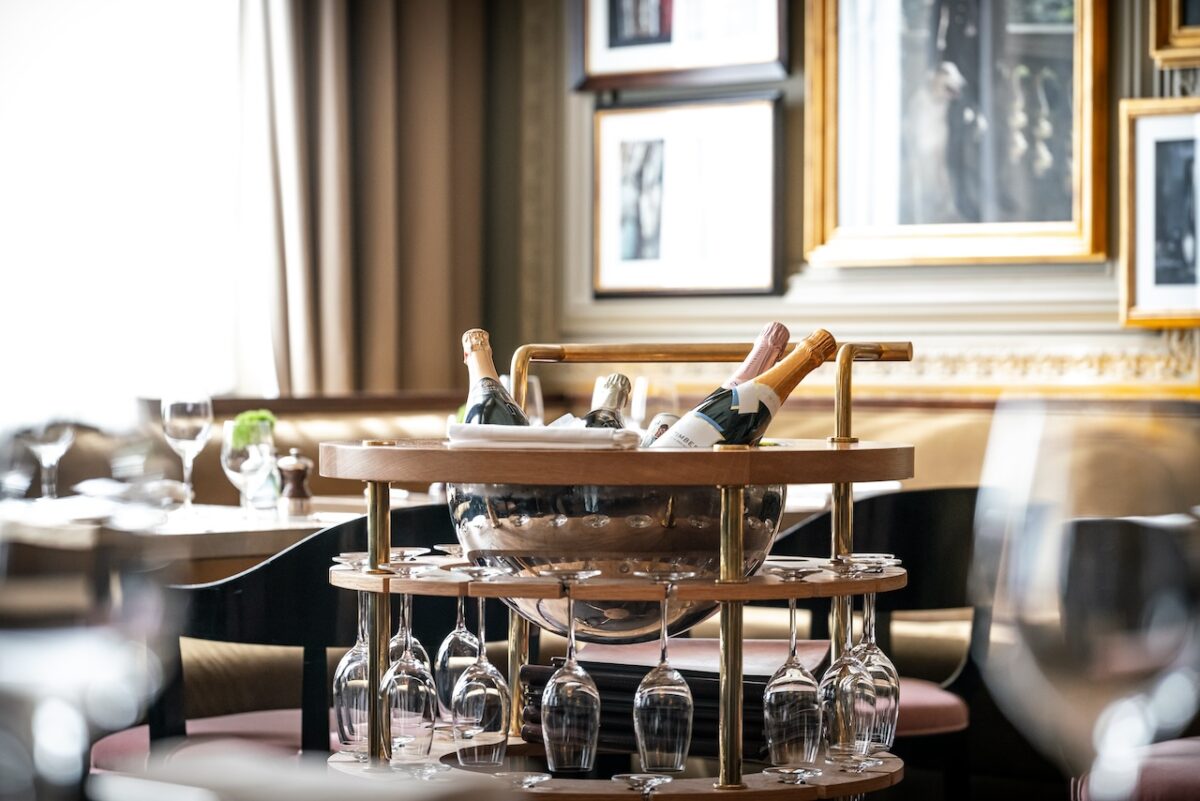 Global Champagne Day at Berners Tavern on 25th October