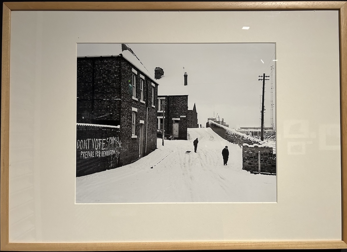 The Last Ships at Laing Art Gallery - snowy street