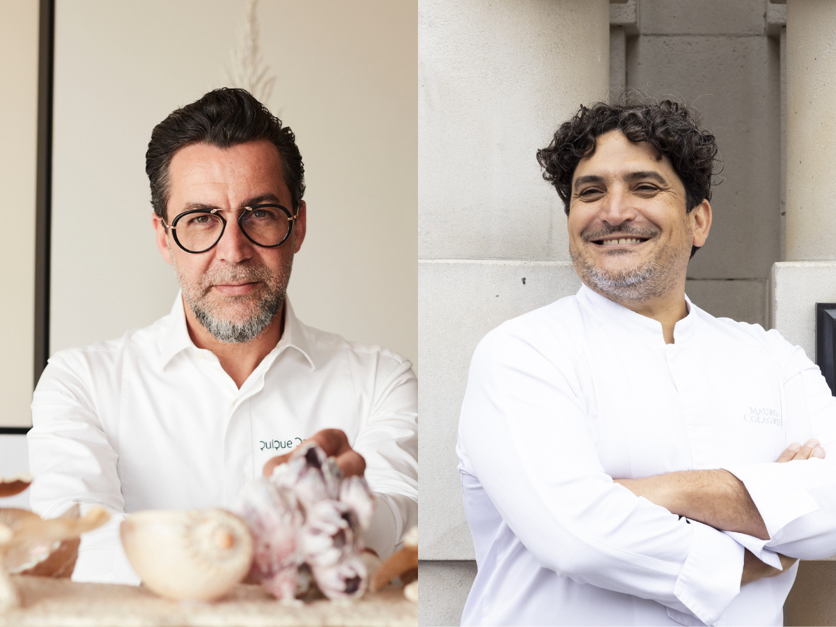 Mauro Colagreco x Quique Dacosta at Raffles London at the OWO