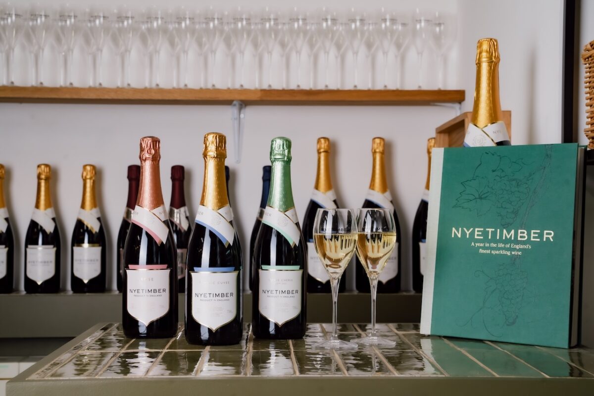 Nyetimber have launched a fabulous new wine tasting bar with Brityard