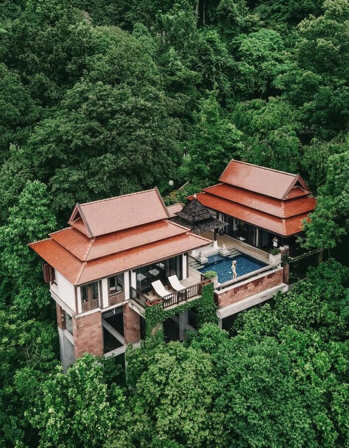 Hillside Oceanview Pool Villa Exterior