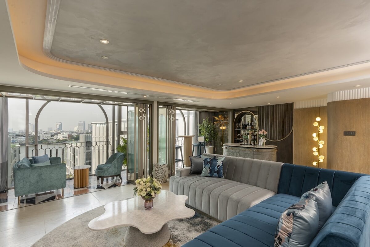 The Penthouse suite at Salil Riverside Bangkok