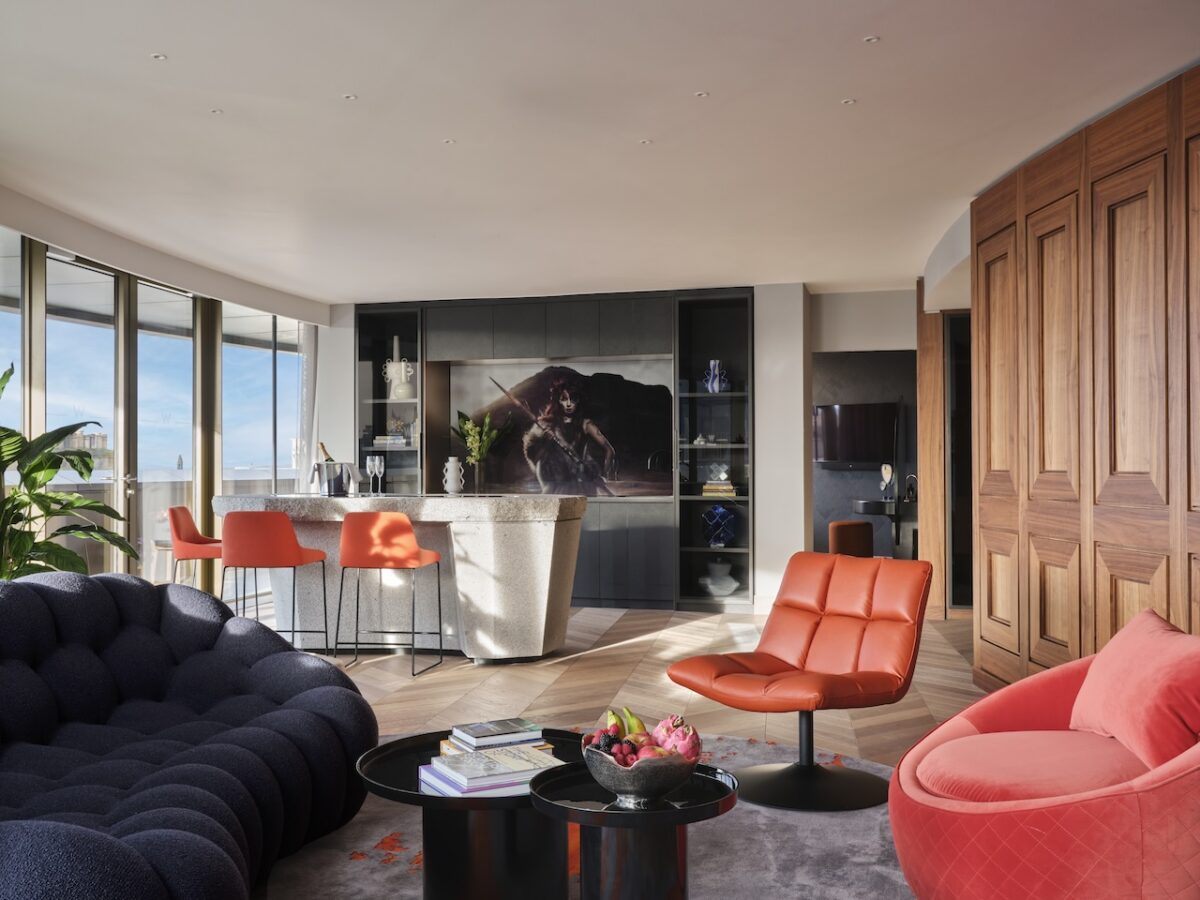 The WOW Suite at W Edinburgh is guaranteed to bring out the rock star in you (Photo Credit: Davide Lovatti)