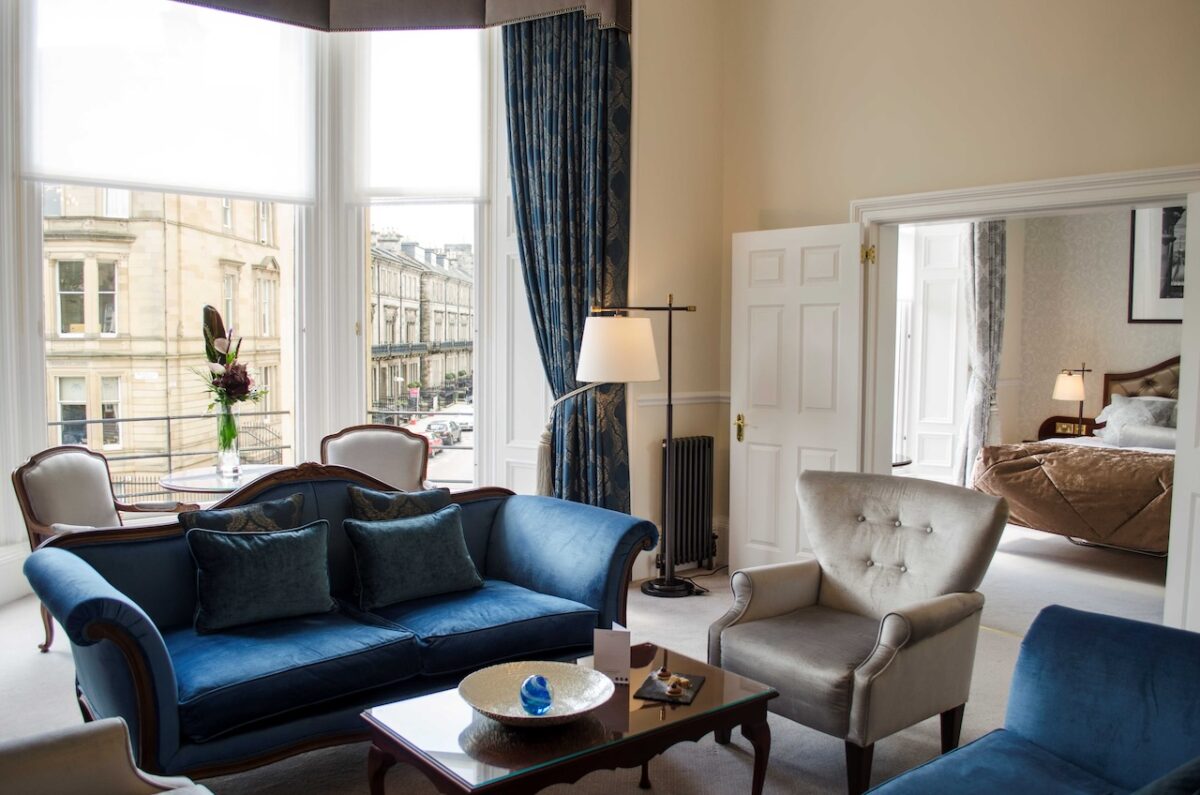 All 49 rooms and suites at The Bonham Hotel are individually styled offering opulent luxury