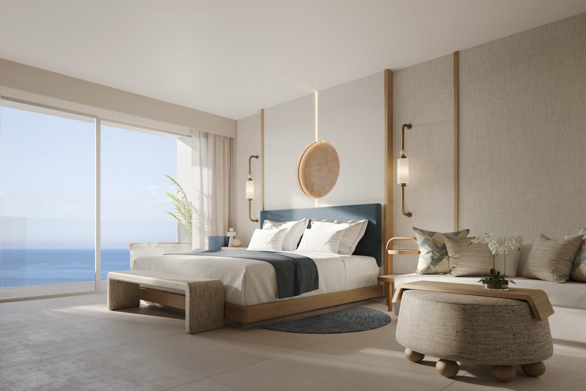 Every single room at AVA Cancun has an ocean front view