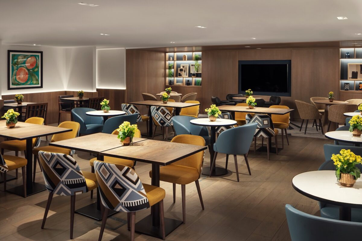 London Marriott Hotel Grosvenor Square has undergone a significant renovation for its 40th anniversary