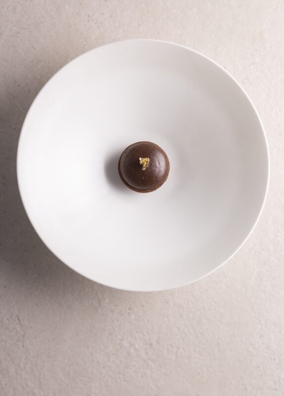 Madagascan chocolate souffle (Sean Elliott Photography)