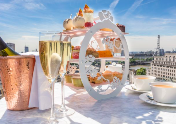 Luxe Bible Loves Skyline Afternoon Tea at Radio Rooftop ME London