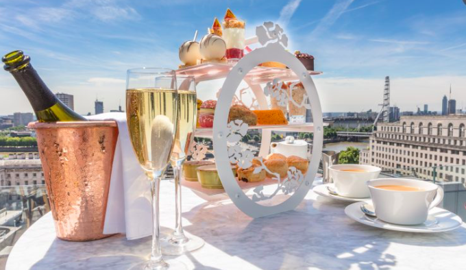 Luxe Bible Loves Skyline Afternoon Tea at Radio Rooftop ME London