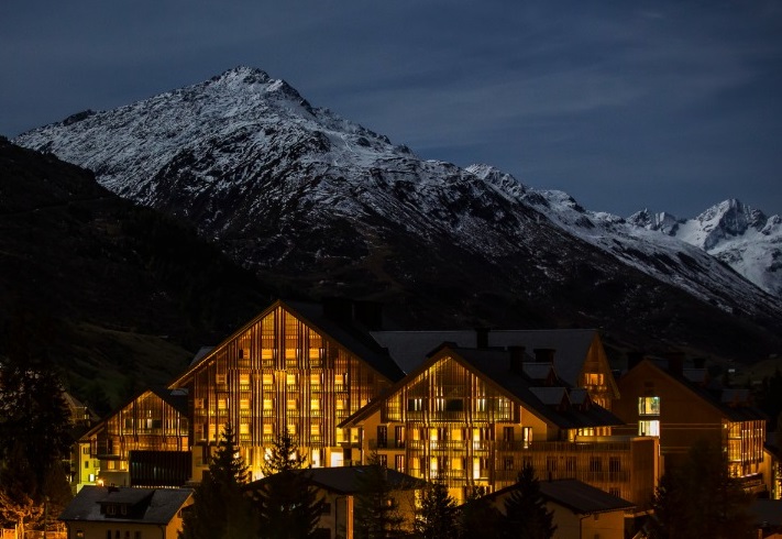 Luxe Bible Reviews The Chedi Andermatt: Exterior