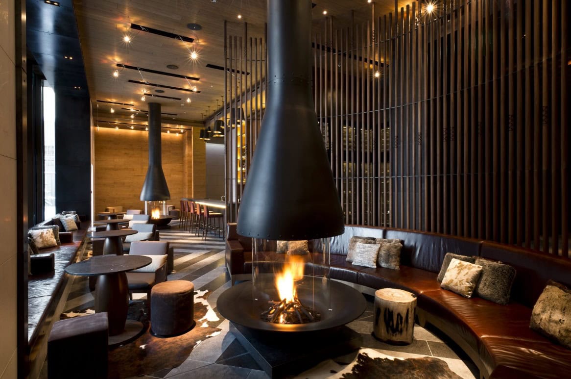 Luxe Bible Reviews The Chedi Andermatt: Interior Bar