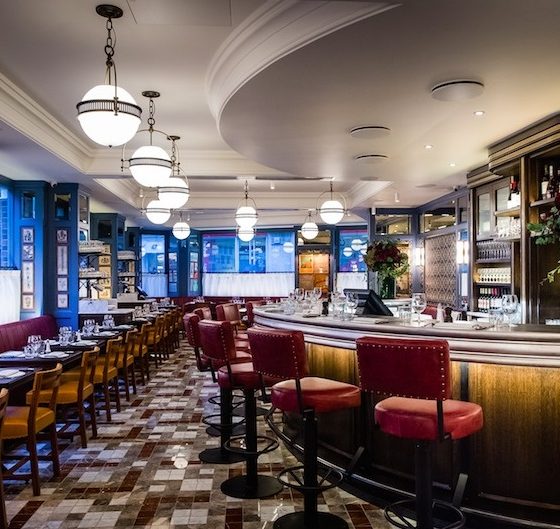 Luxe Bible Reviews Ivy Cafe Marylebone: Interior