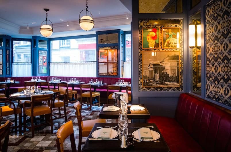 Luxebible Reviews Ivy Cafe Marylebone: Interior