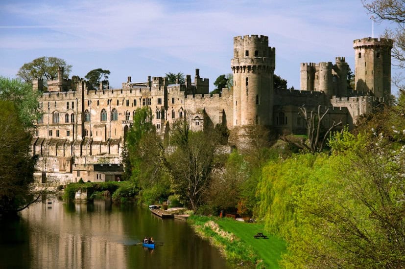 Luxe Bible's 3 UK Castles To Stay In: Warwick Castle Exterior