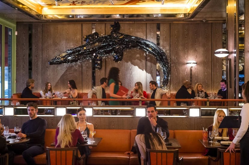 Luxe Bible Loves Sexy Fish, Mayfair Black Crocodile (Photo Credit Paul Winch-Furness)
