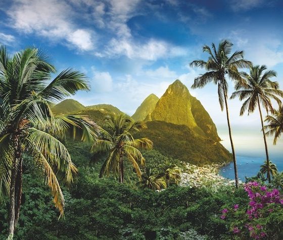 Luxe Bible Loves Saint Lucia: Pitons, View from Ladera Hotel