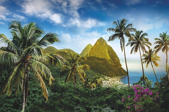 Luxe Bible Loves Saint Lucia: Pitons, View from Ladera Hotel