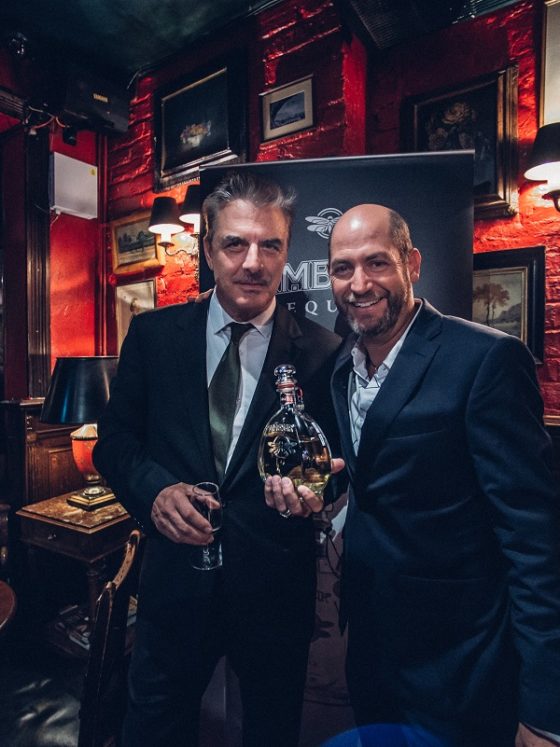 Boisdale Belgravia hosts Chris Noth and his Ambhar Tequila in a private VIP tasting last night in advance of its Spring 2019 launch in the UK