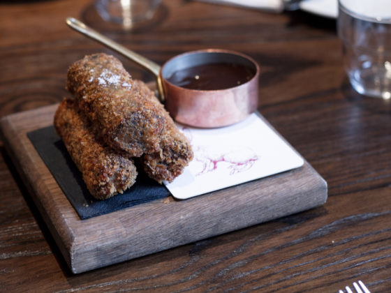 Where to Celebrate Burns Night in London: Haggis Croquettes at The Jugged Hare