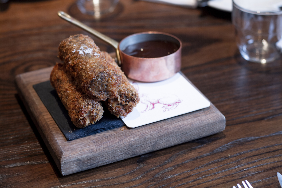 Where to Celebrate Burns Night in London: Haggis Croquettes at The Jugged Hare