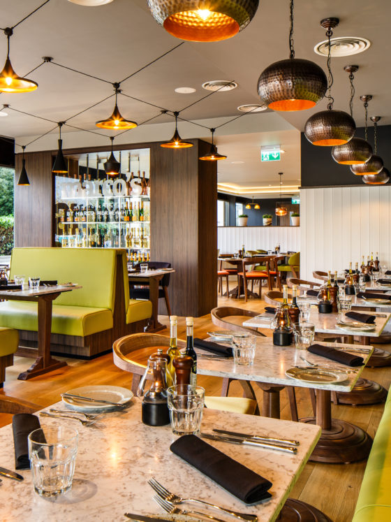 Marco’s New York Italian by Marco Pierre White at Holiday Inn Milton Keynes: Interior