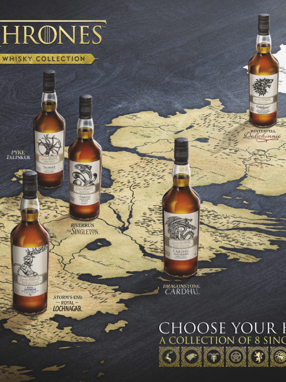 The best present you could ever buy a Game of Thrones Whisky Fan: Single Malt Scotch Whisky Collection - Westeros Map