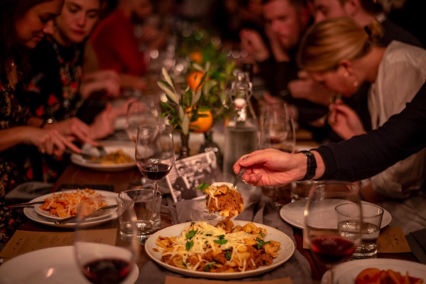 14 Date Night Ideas for Valentine's Day in London: Strazzanti Sicilian Almond Blossom Season Supper Club
