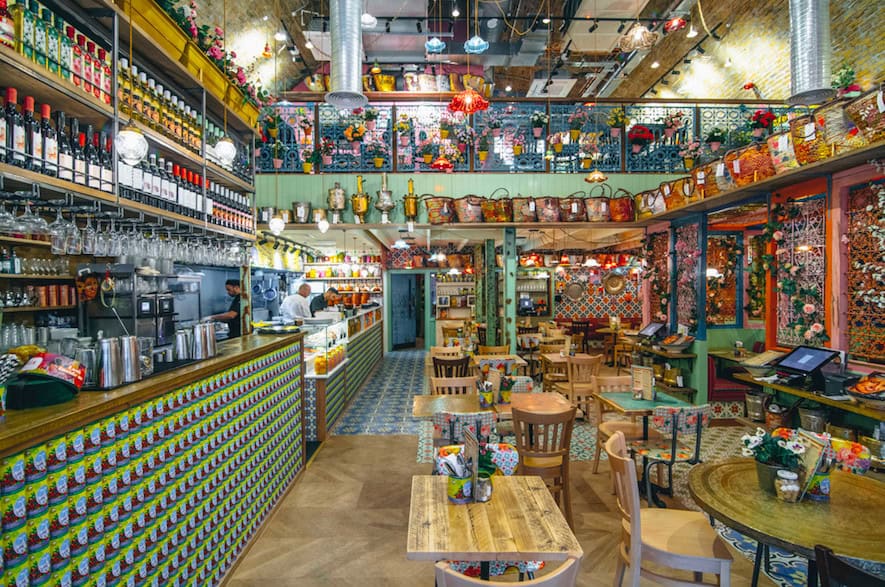 Could This be London's Most Instragrammable Restaurant? Comptoir Libinais: Interior