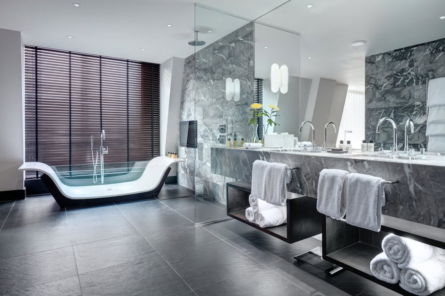 The Ridiculously Sexy Cool South Place Hotel, London: Suite Bathroom