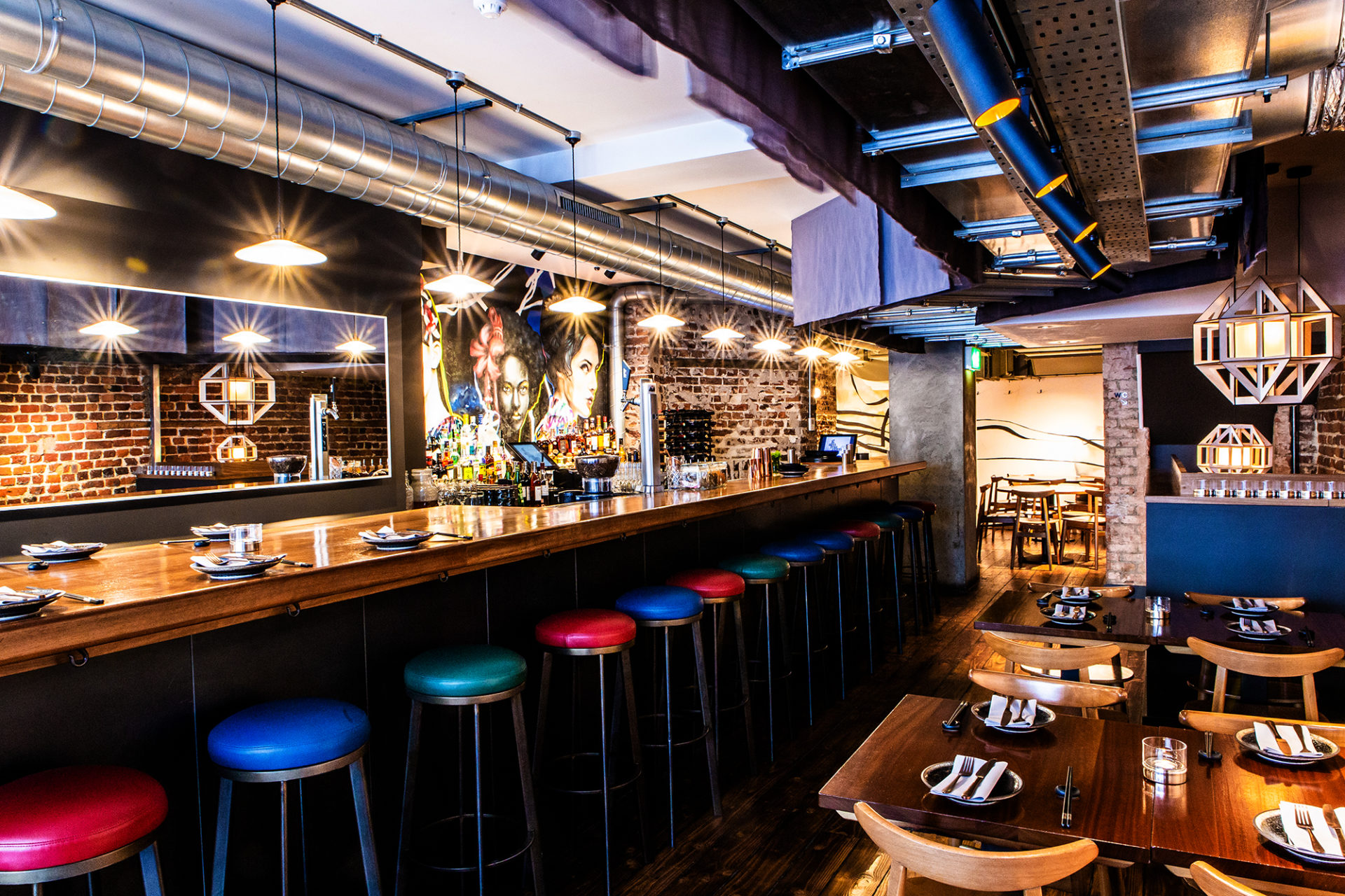 Get Ready to go Really Wild at Gamma Gamma Soho: Interior Central Bar