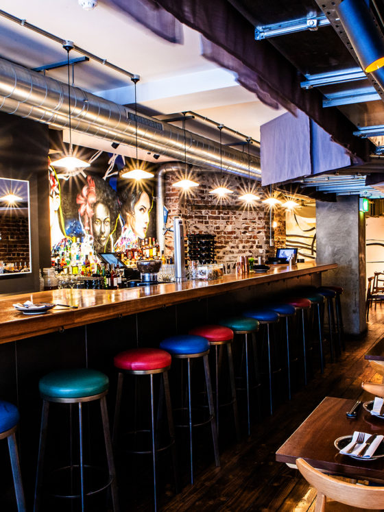 Get Ready to go Really Wild at Gamma Gamma Soho: Interior Central Bar