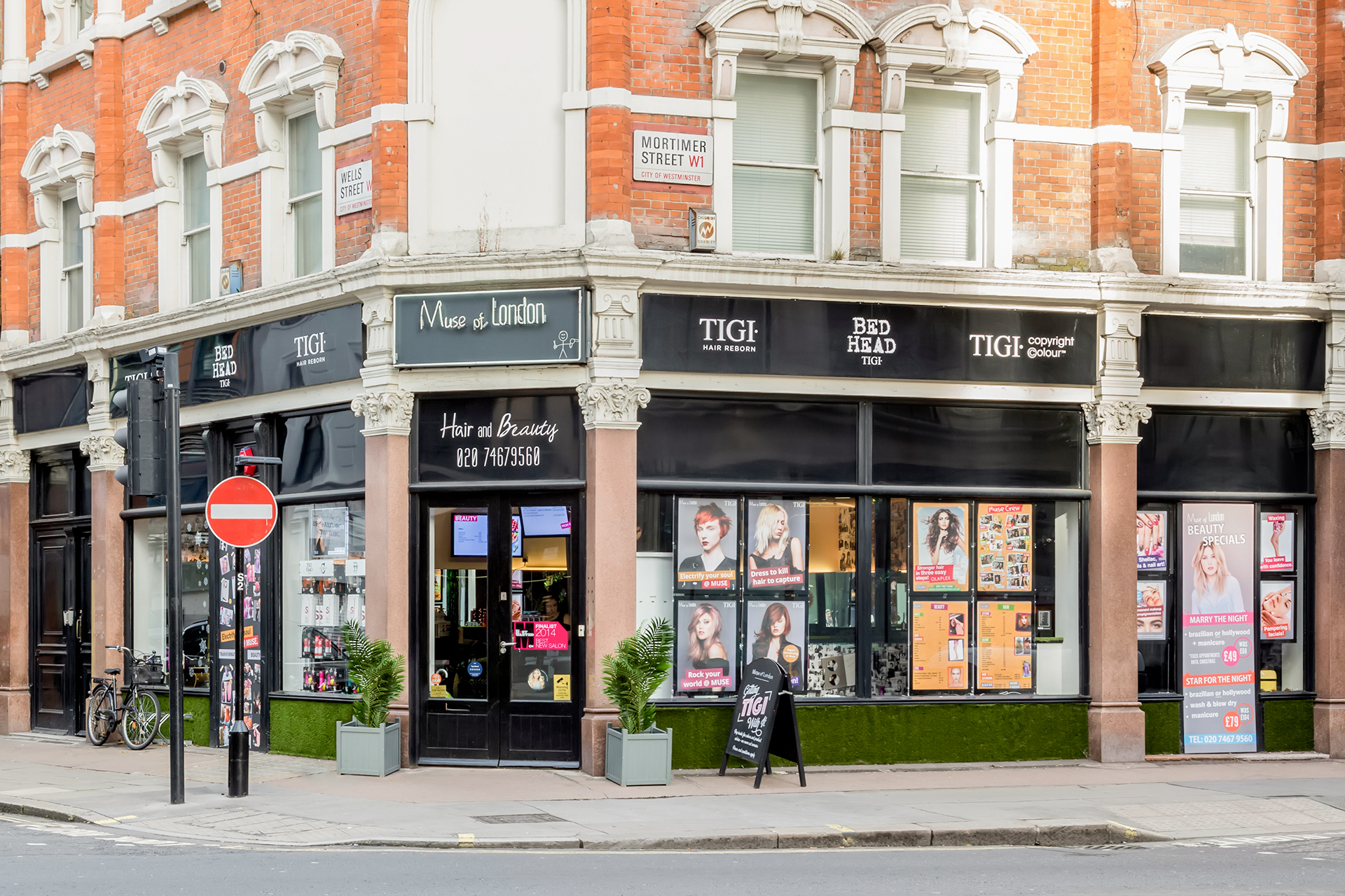 Muse of London - For the Ultimate Hair Transformation: Salon Exterior